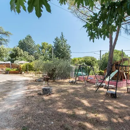 Au Coeur De L'olivette - Climatisee Avec Piscine Feriehus *
